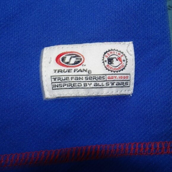 MLB True Fan  Blue Chicago Cubs Jersey Size 2XL - Picture 3 of 5